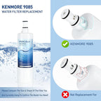 2Pack Refrigerator Home Water Filters