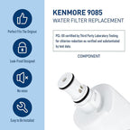 2Pack Refrigerator Home Water Filters