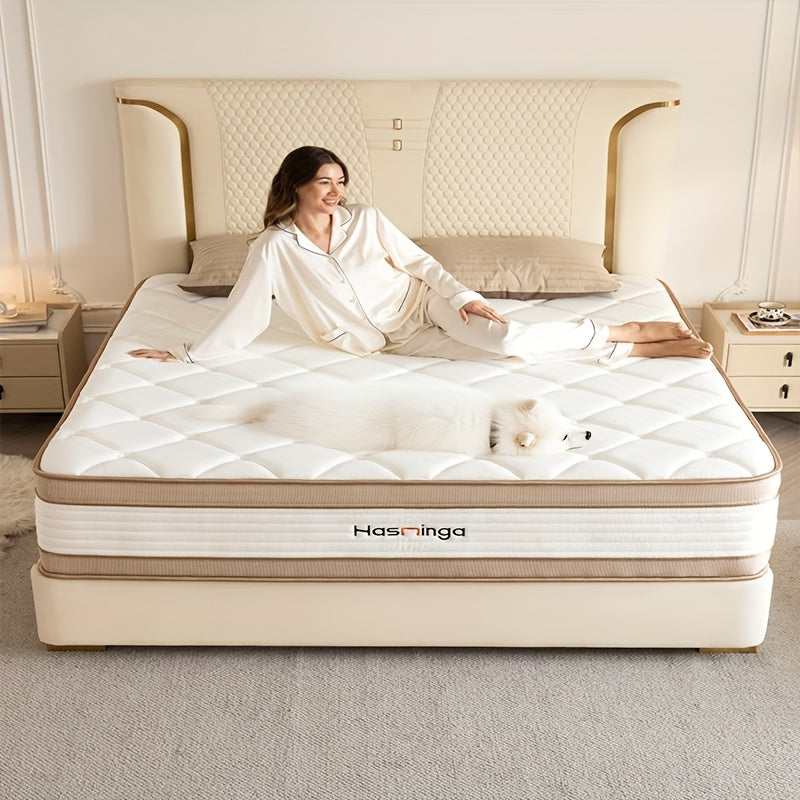 Memory Foam Roll-Up Mattress Memory Foam Compressed Roll-Up Mattress - Pressure Relief & Edge Support, Medium Firm Feel for Couples\u002FSolo Sleepers, Space-Saving Roll-Up Design - Easy Storage & Fast Delivery - Plush European Style Bedroom Essential