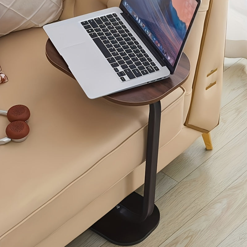 Versatile Side Table - Ideal for Laptop Use, Studying, Office Work, Or Placing to Your Bed. It Can Accommodate Books, Drinks, And Snacks