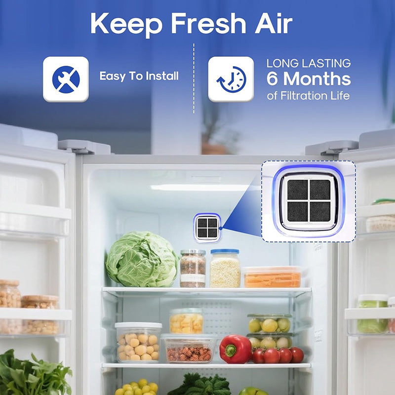 Refrigerator Air Filter Replacement Triple Filtration