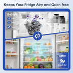 Refrigerator Air Filter Replacement Triple Filtration